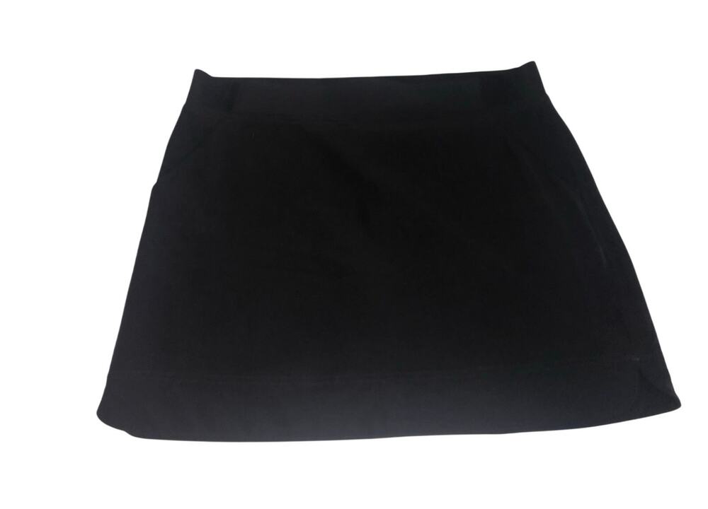 32 Degrees Black Golf Skort Size L Tennis Skirt Pockets Pickleball Sporty Spice
